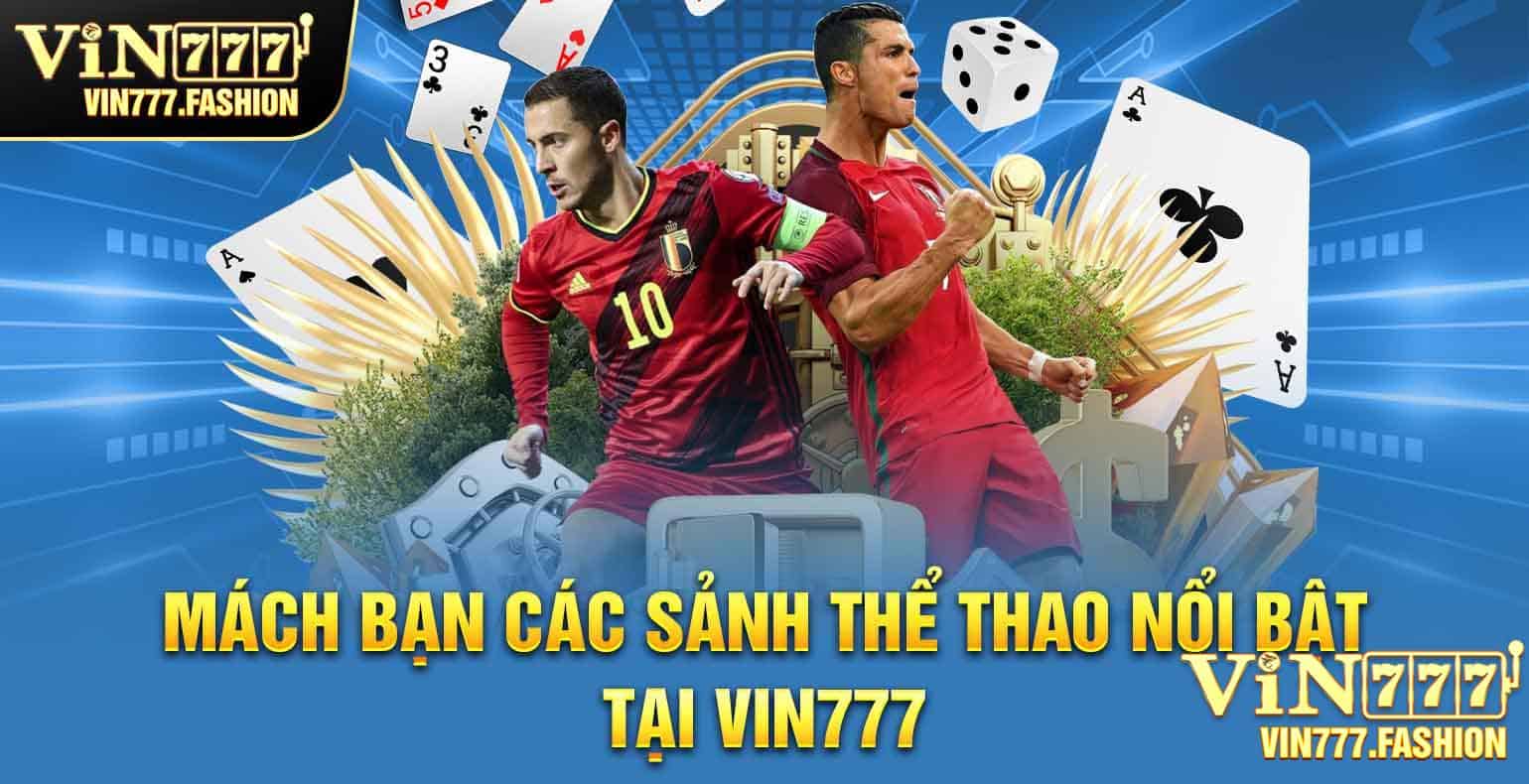cac sanh the thao vin777